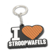 i love stroopwafels sleutelhanger